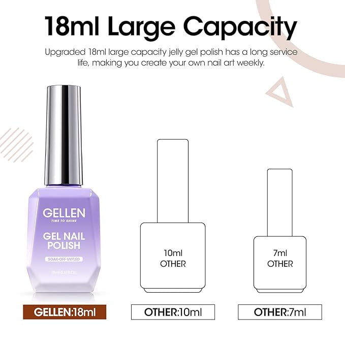 Gellen Jelly Gel Nail Polish