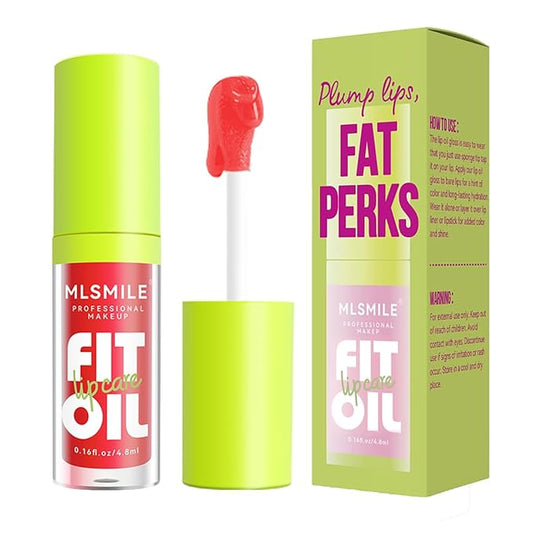 8 Colors Lip Oil Lip Glaze, Hydrating Lip