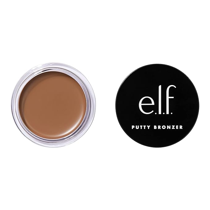 e.l.f. Putty Bronzer, Creamy & Highly Pigmented Formula, Drip, (10g) 0.35 Oz