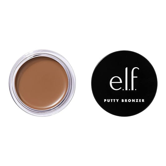 e.l.f. Putty Bronzer, Creamy & Highly Pigmented Formula, Drip, (10g) 0.35 Oz