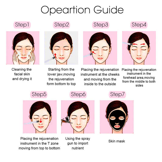 Diamond Microdermabrasion Machine with Spray Gun, Dermabrasion Facial Machine, Professional Microdermabrasion Kit, Esthetician Supplies, Upgraded【3-in-1】Beauty Machine