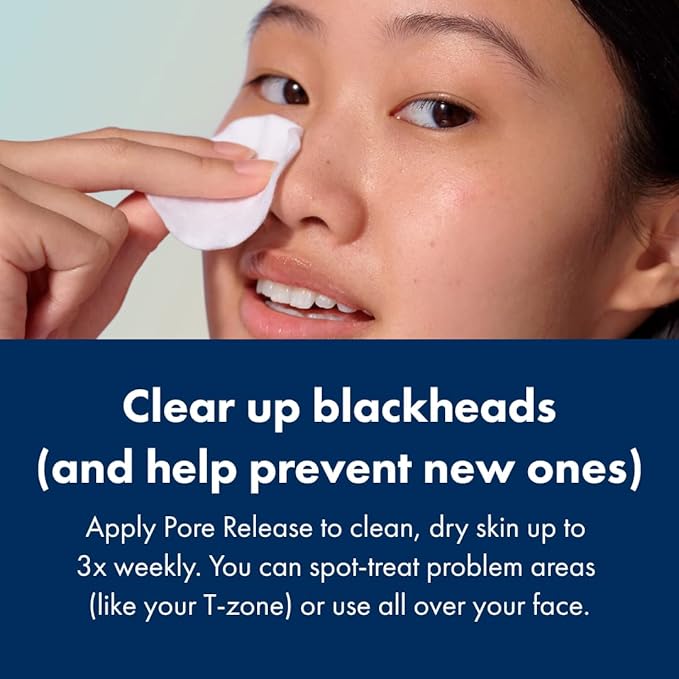 Hero Cosmetics Pore Release Blackhead Clearing Solution - Exfoliating Toner Featuring BHA, PHA, AHA and 2% Salicylic Acid (100 ml)