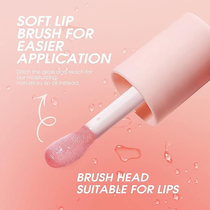 4PCS Fruit Smooth Plumping Lip Glow