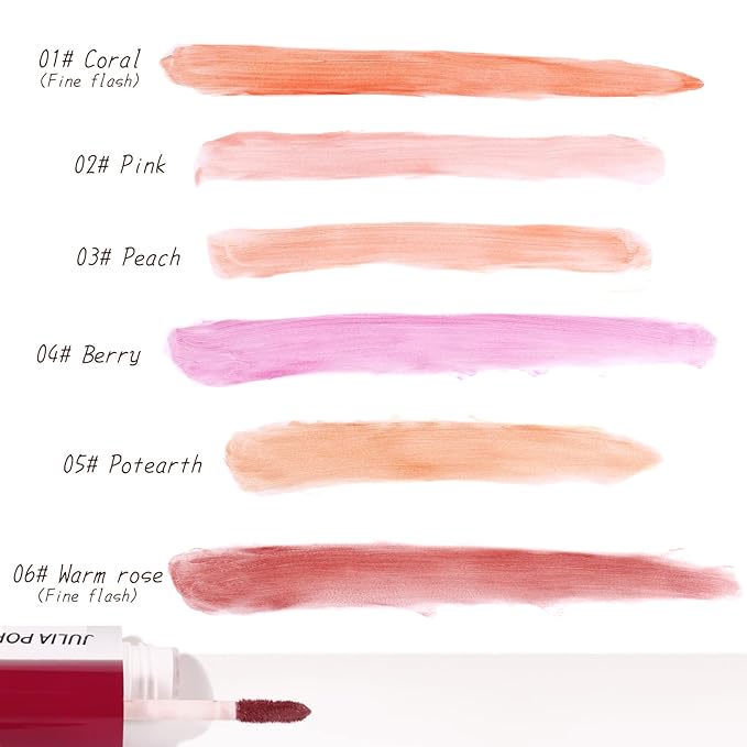 AKARY Velvet Mousse Liquid Blush Makeup for Cheeks, (02 Pink)