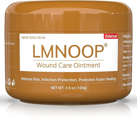 Organic Bed Sore Relief Ointment – Natural Wound Healing Cream for Pressure Ulcers & Skin Irritations