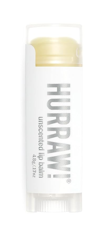Hurraw! Unscented Lip Balm: Organic, Certified