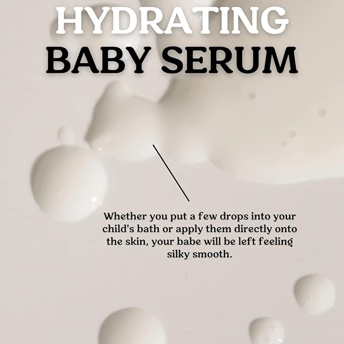 Roe Wellness- Baby Serum Hydrating Skincare Probiotic Protection | Hydrate, Soothe, Clean Ingredients & Safe For All Skin Babies, Infants, Toddlers & Kids (Power Serum)