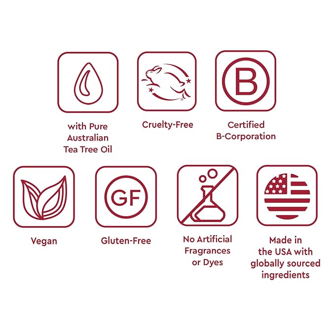 Desert Essence Castile Liquid Soap With Eco-Harvest Tea Tree Oil - 32 Fl Oz - Face & Body Cleansing - Coconut & Olive Oil - May Diminish Imperfections & Help Reduce Oil