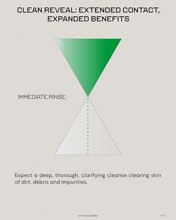 Clean Reveal, Brightening Glycolic + PHA Gel Cleanser Hydrates & Gently Exfoliates with Aloe and Provitamin B5, Smooths Texture & Clears Pores - 4.9 fl oz