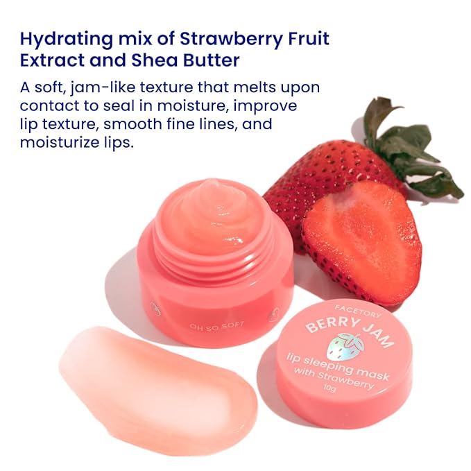 FaceTory Berry Jam Lip Mask Pack g