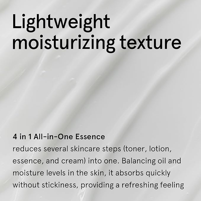ONE THING FOR MEN All in One Moisture Essence 5.07 Fl Oz | 4-in-1 Soothing Mens Face Moisturizer, Toner, Aftershave Lotion, Daily Hydrating Serum, HA Hyaluronic Acid, Barrier Relief | Korean Skin Care