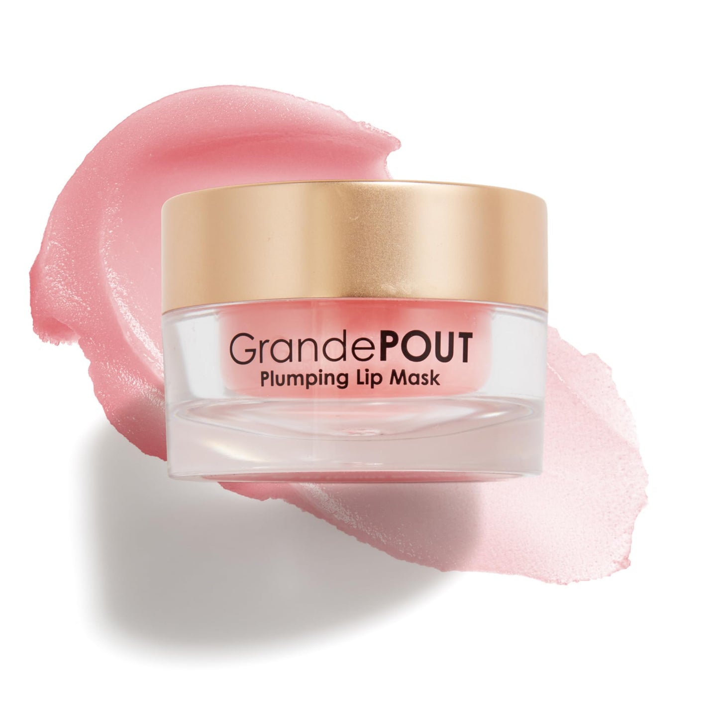 Grande Cosmetics GrandePOUT Plumping Lip Mask - for Hydrated, Fuller-Looking Lips - Berry Mojito (0.53 oz)
