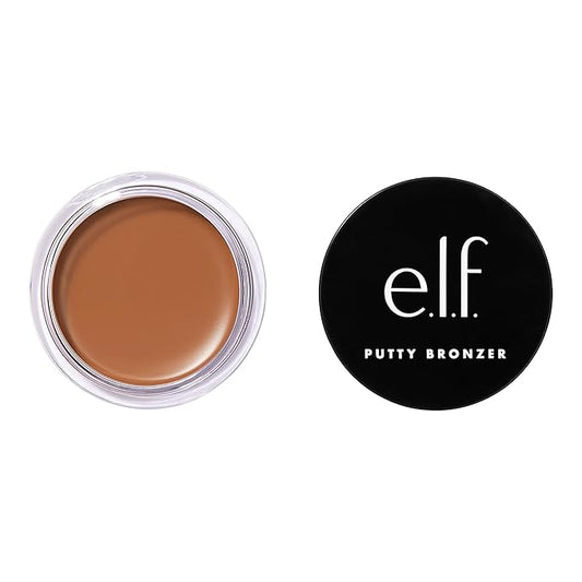 e.l.f. Putty Bronzer, Creamy & Highly Pigmented Formula, Daze, (10g) 0.35 Oz