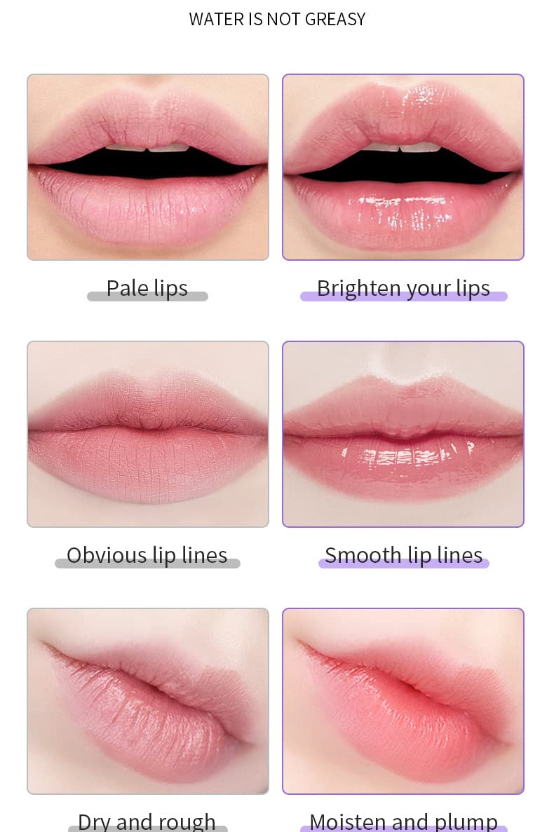 4 Pcs Lip Balm Honey Pot, Honey Moisturizing Lip Mask Reduces Lip Lines,Prevention Dry and Cracked Lip Scrubs Exfoliator.