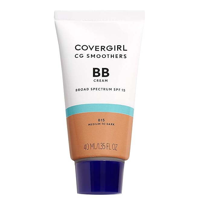 COVERGIRL Smoothers Lightweight BB Cream, Medium to Dark UV Protection 1.35 oz