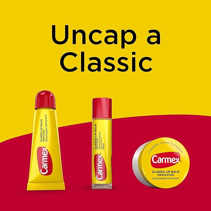 Carmex Lip Balm Tube Classic Medicated
