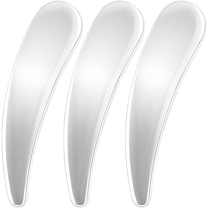 3pcs Mini Metal Cosmetic Makeup Skincare Cream Spatulas