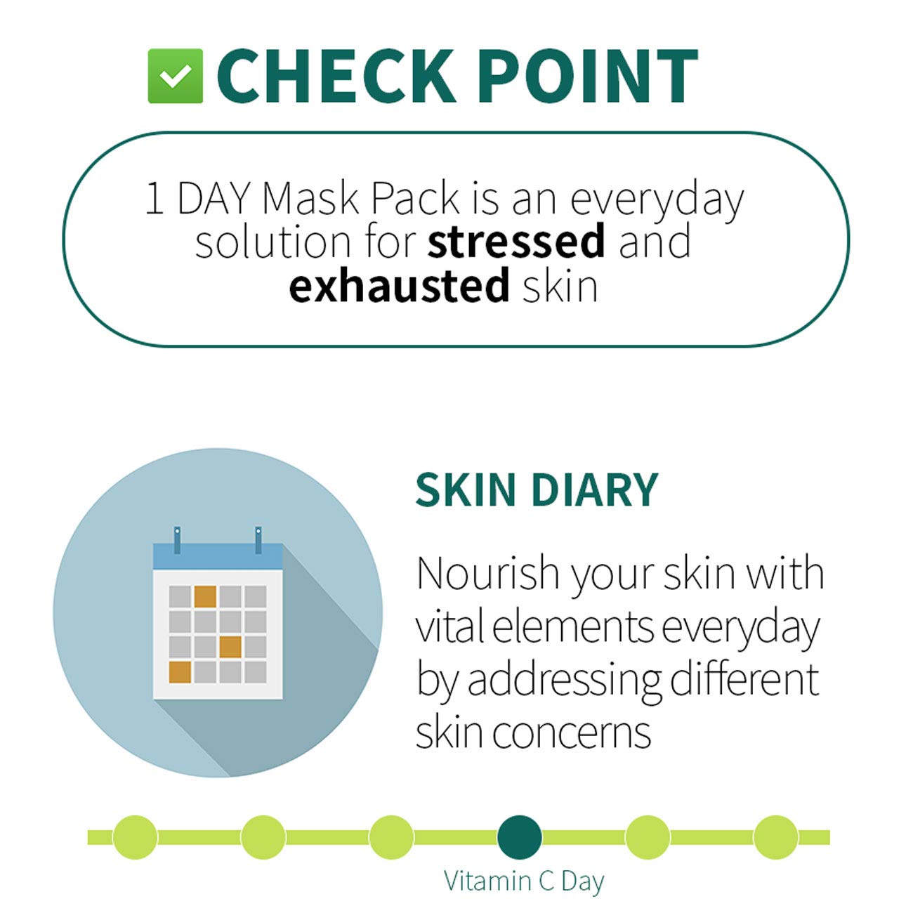 MEDB 1 Day Snail & Vitamin C Mask Pack - 10 Sheet Set, Daily Facial Sheet Masks with Hyaluronic Acid, for Hydrating, Brightening & Even Glowy Complexion, Korean Skincare