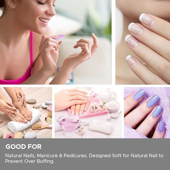 Karlash nail mini purple buffer