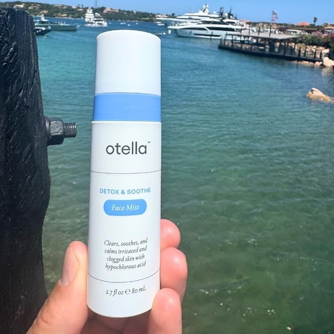 Detox & Soothe Face Mist with Hypochlorous Acid .02% | Reduces Redness & Prevents Breakouts | Balancing & Soothing Toner | Removes Sweat & Oil | Fine Mist | Clean Ingredients | TSA Approved, 2.7 oz