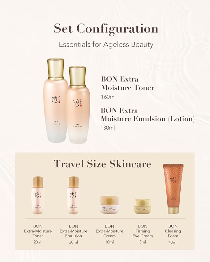 Sooryehan BON EXTRA MOISTURE Korean Skin (385ml