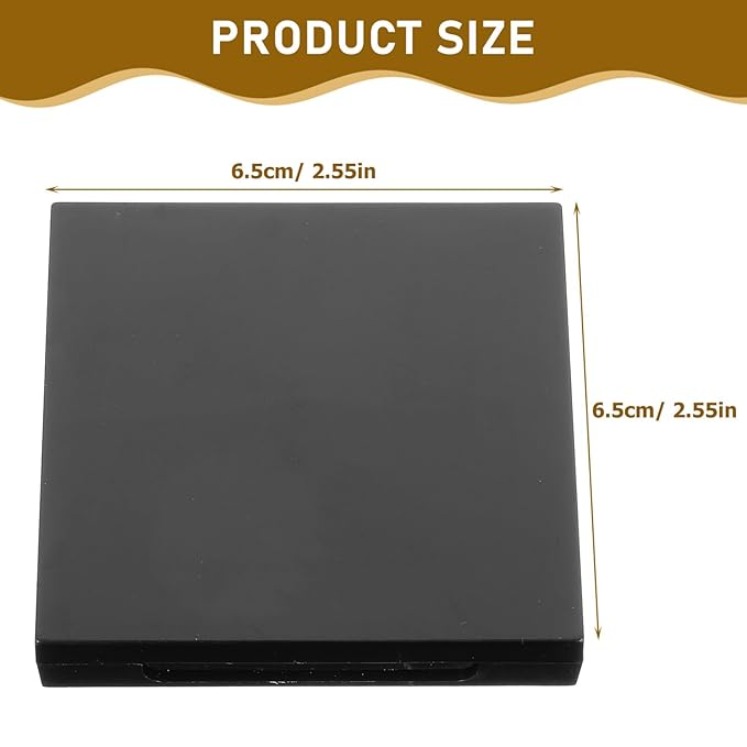 Healifty Empty Lipstick Palette Pan 6-grid Magnetic Eyeshadow