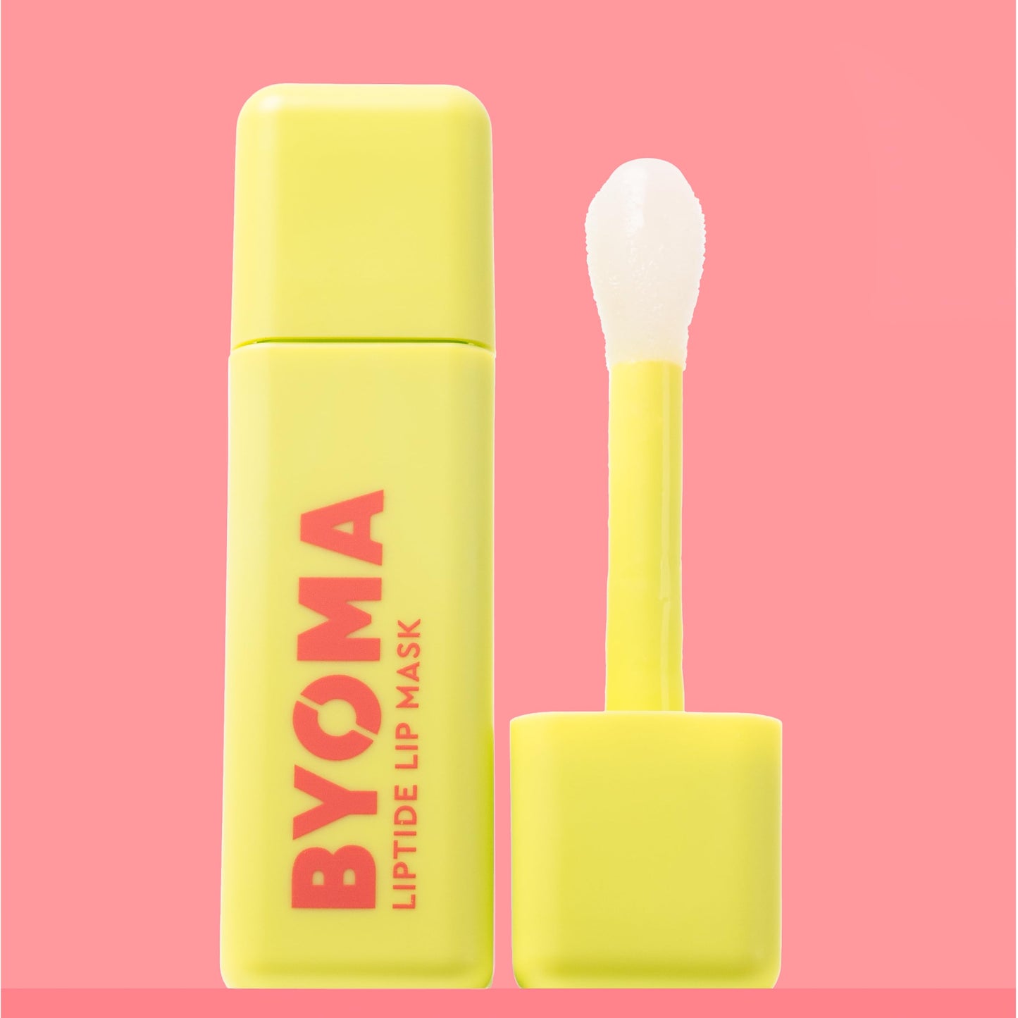 BYOMA Liptide Lip Mask - Lightweight, Overnight Mask - Peptide Lip Treatment with Peptides, Babassu Oil & AHA - Hydrating, Exfoliating Balm - 0.16 oz