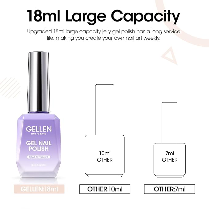 Gellen Jelly Gel Nail Polish