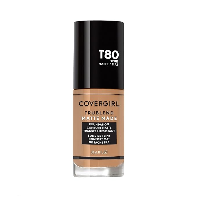 COVERGIRL TruBlend Matte Made Liquid Foundation, Toasted Caramel