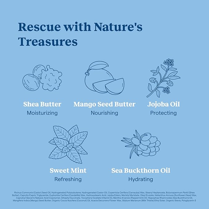 Kinfield Lip Rescue - Minty Tube g