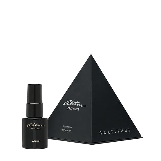 Alitura Presence Natural Fragrance – Clean, Unisex Perfume for Men and Women with Sandalwood, Cardamom & Ylang Ylang – Non-Toxic, Vegan, Long-Lasting Scent, 15ml