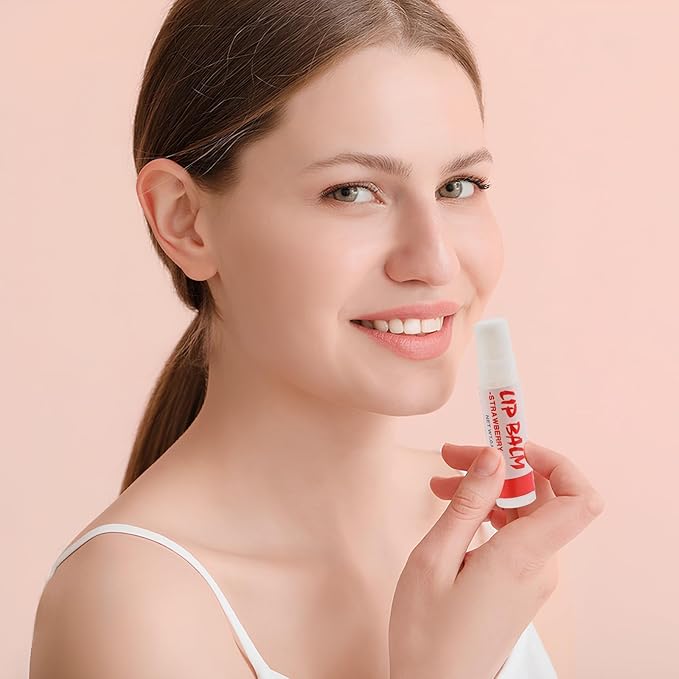 16 Pack Lip Balm, Natural Lip