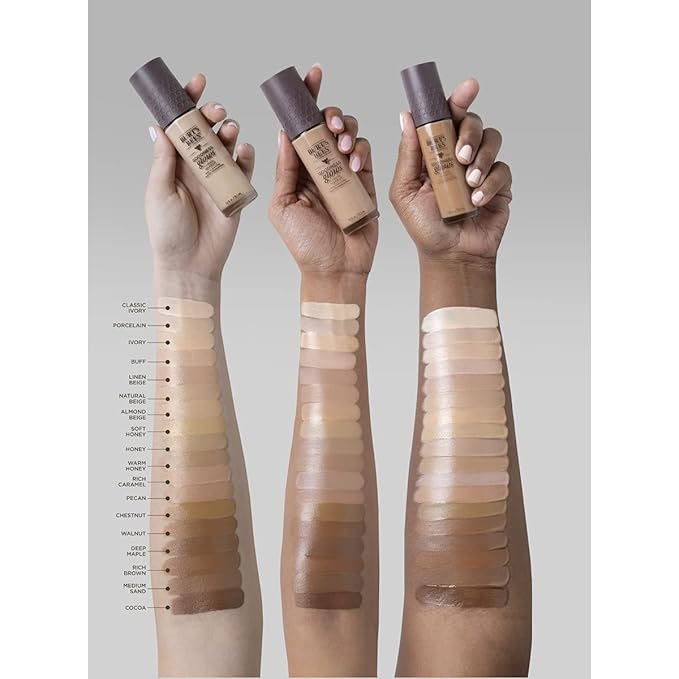 Burt's Bees Goodness Glows Liquid Makeup, Pecan -