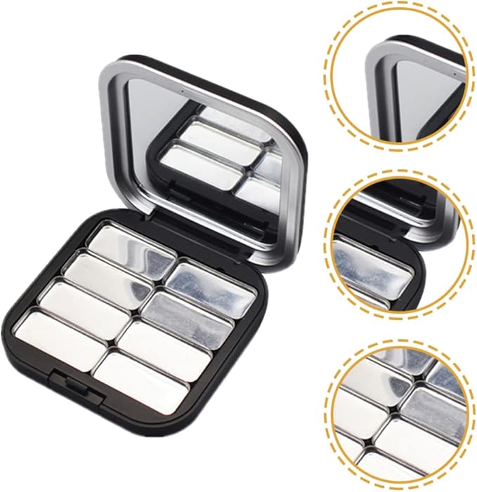 Beaupretty 2pcs Empty Lipstick Palette DIY Lipstick Lip