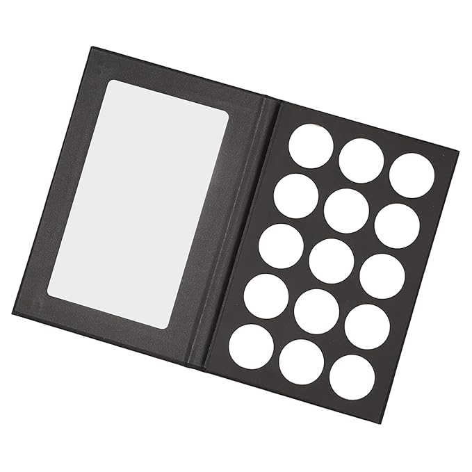 DIY Empty Eyeshadow Palette, Empty Makeup Palette, Black
