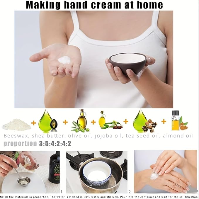 5-lb Pure White Beeswax pellets - for Candles in All Shapes and Sizes, Beeswax Balm, Lip Balm, soap Making Supplies,Craft Projects DIY (80 oz).