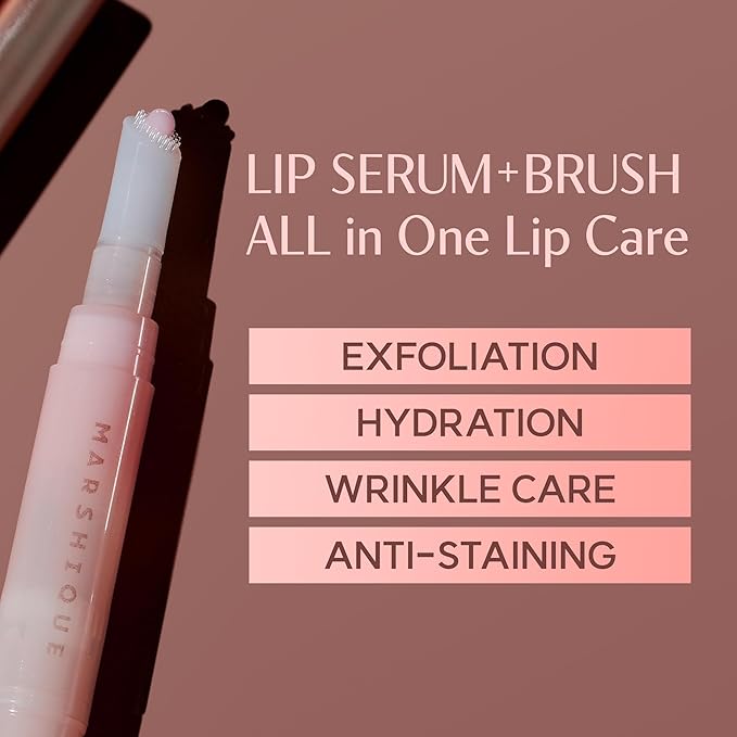Vegan Lip Serum with Brush -