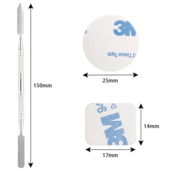 56Pcs Metal Stickers for Magnetic Palette Empty Eyeshadow