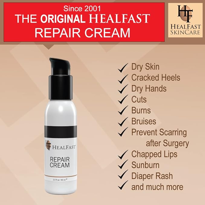 Sensitive Skin Repair Moisturizing Cream 2 Oz – For Dry, Itch– Fights Rashes, Dryness, Stretch Marks, Sunburn and Bed Sores – Herbal and Food Based Ingredients