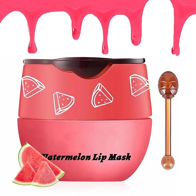 Bee Lip Balm Honey Pot,Honey Strawberry (Watermelon)