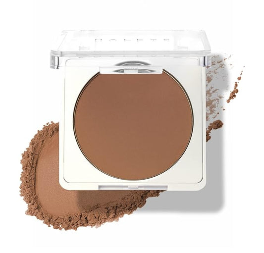 HALEYS Re-sculpt Smoothing Contour Powder (Dark) Lightweight, Non-Caking,