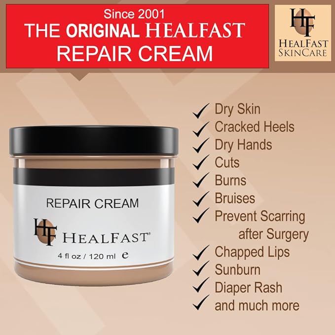 Sensitive Skin Repair Moisturizing Cream 4 Oz – For Dry, Itch– Fights Rashes, Dryness, Stretch Marks, Sunburn and Bed Sores – Herbal and Food Based Ingredients