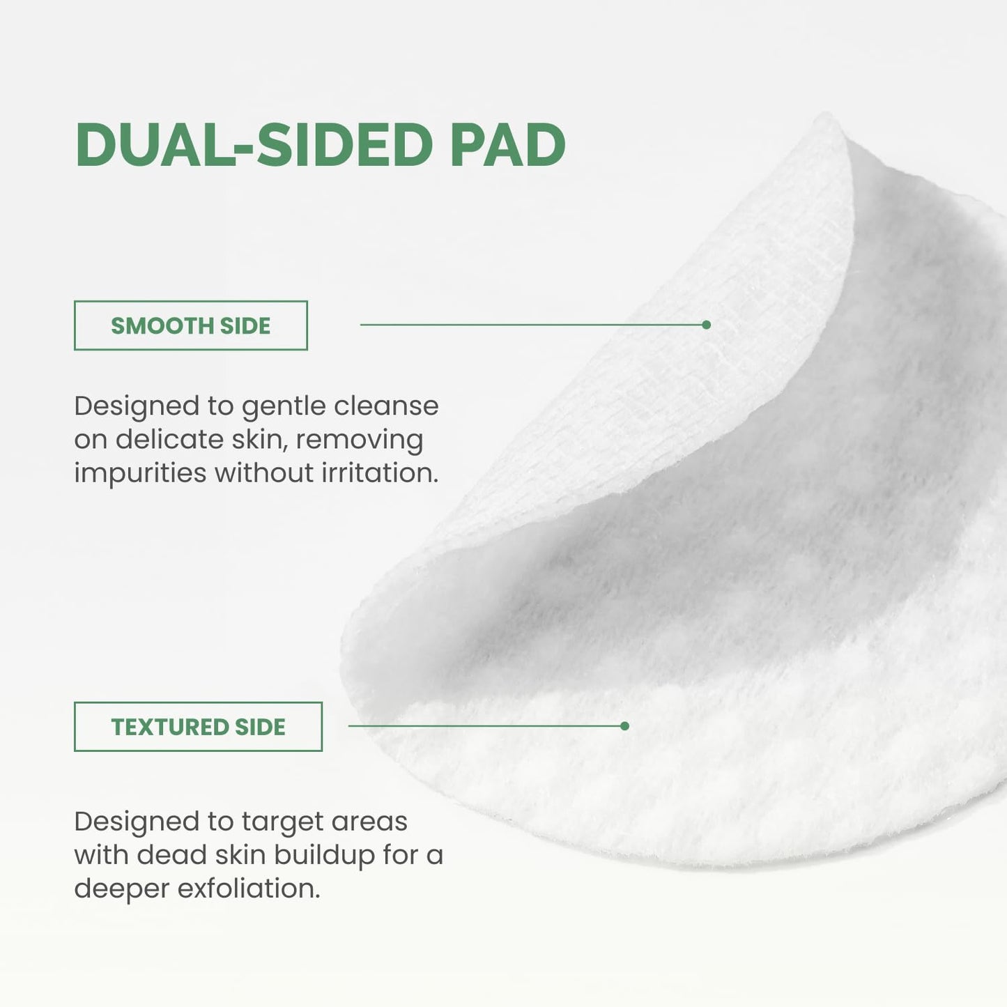 DERMAL Retinol Peptide Lifting Pad - Korean Toner Pad for Anti-Aging & Wrinkles with Bakuchiol - Vegan Pure Cotton Square Pads - Travel Kit 12 Pads, 3 Pack (Total 36 Pads)