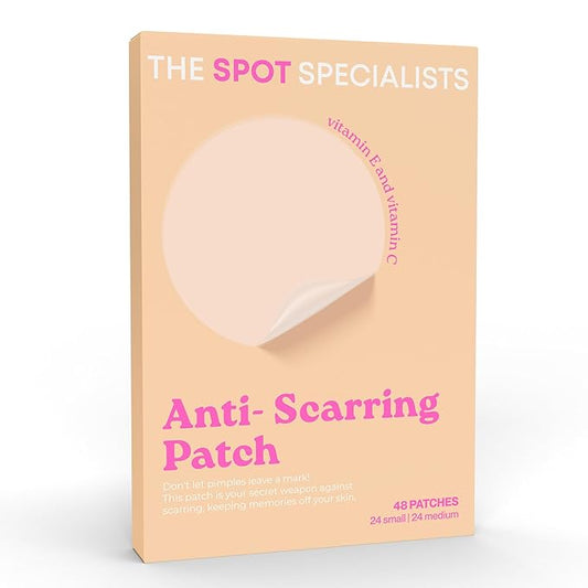 The Anti Scarring Patch (48 Patches) | Bespoke Formula Pimple Patches for Face to Fight Acne & Minimize Scars | Results After 6 Hours | Strategically Curated Ingredients | Created By Dermatologists