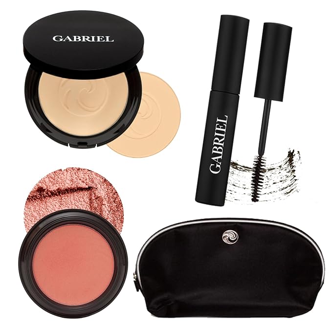 Gabriel Cosmetics About Face Set- Dual Powder Foundation (Bamboo SET)