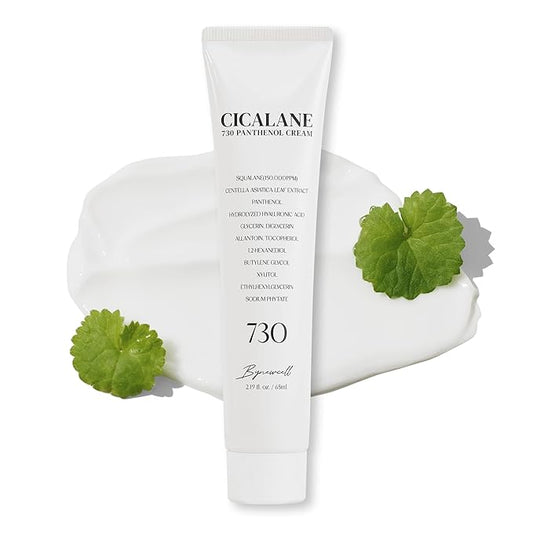 Cica Face Moisturizer with Pro-Vitamin B5 – Daily Hydrating Cream for Dry and Delicate Skin – With Panthenol, Squalane & Glycerin – Lightweight Skin Barrier Support, Day & Night, 2.2 Fl Oz.