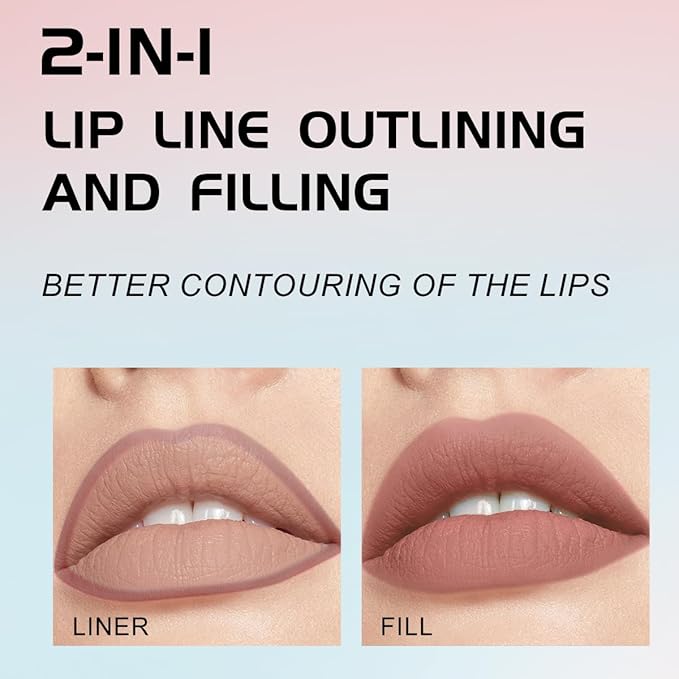 YOUNG VISION Gourd-Shaped Precision Liquid Lipstick & Lipliner YOUNG