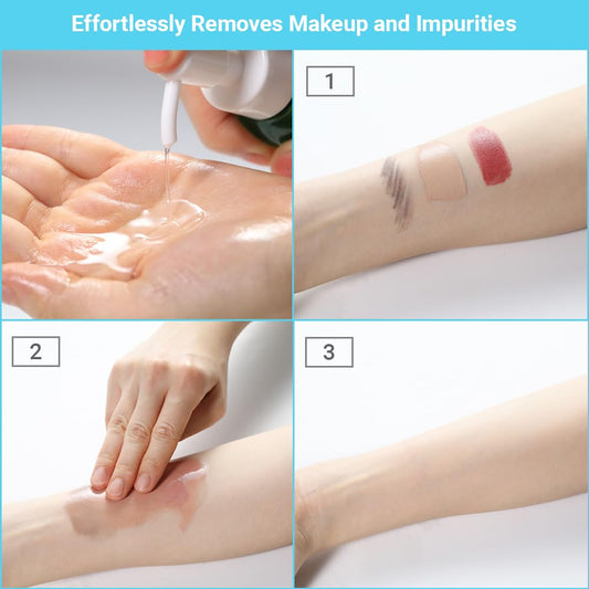 tenzero Moisture Collagen Cleansing Oil 5.07 fl oz (150ml), Hydrating, Daily Makeup Blackhead Remover for Face, Pore Control Oil Cleanser, Korean Skincare, Double Cleansing