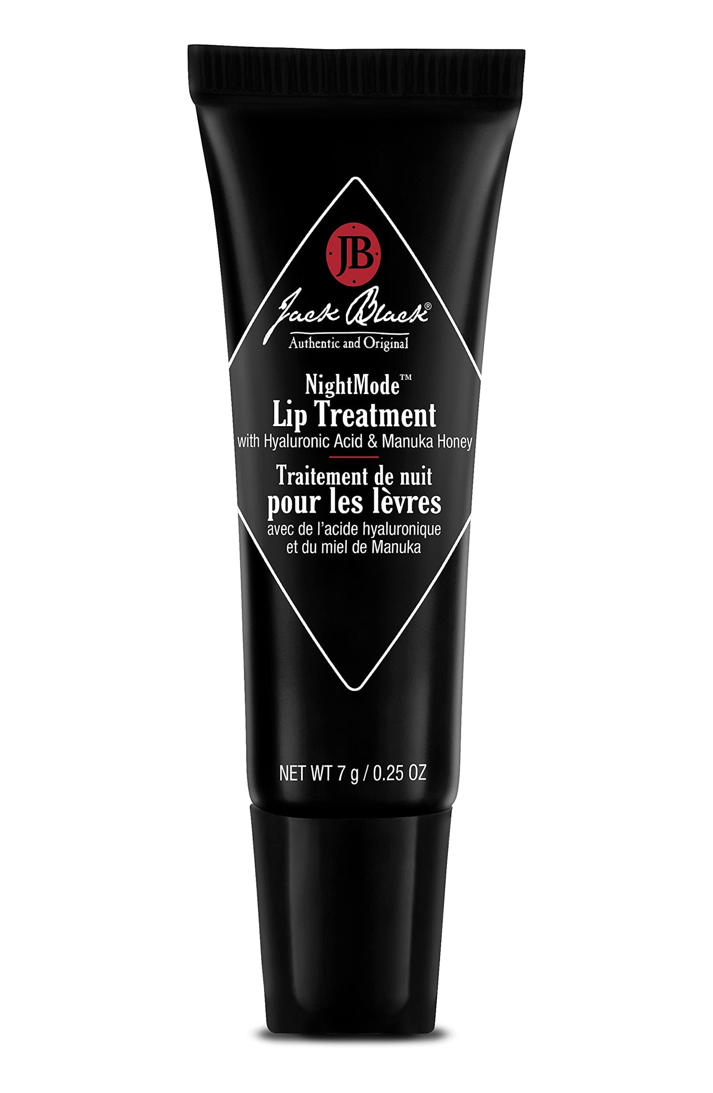 Jack Black NightMode Lip Treatment - Overnight Lip Treatment, Hydrating Lip Mask Overnight, Lip Hydration Treatment, Lip Moisturizer Overnight, Night Lip Mask with Hyaluronic Acid, Overnight Lip Balm