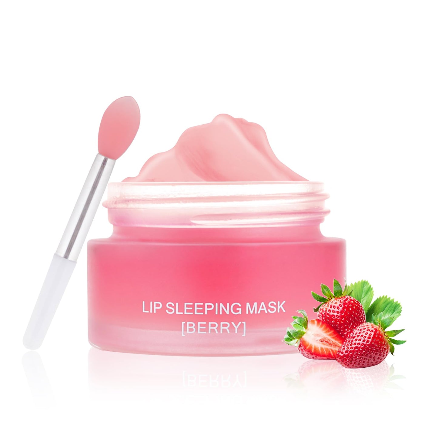 Nourish Hydrating Sleeping Lip Mask, Intense Hydration Night Lip Mask, Berry, 0.7oz